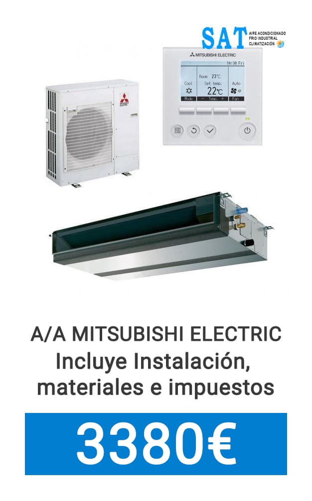 Oferta Mitsubishi Electric por conducto